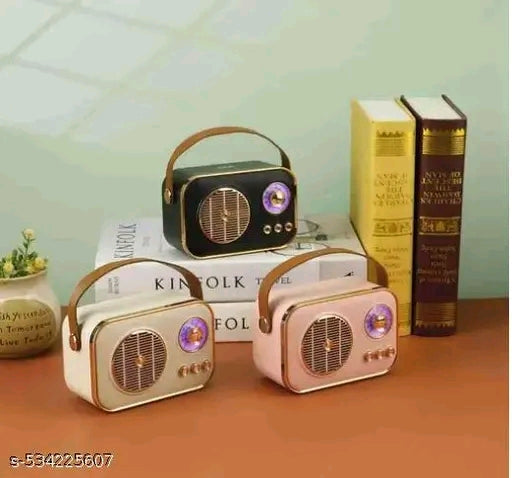Bass bling portable bluetooth speaker