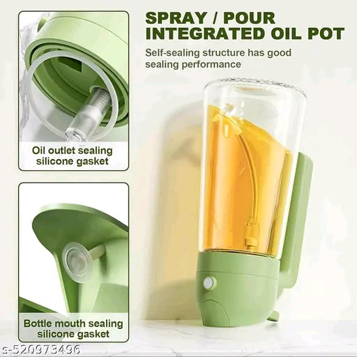 Oil dispenser and sprayer bottle