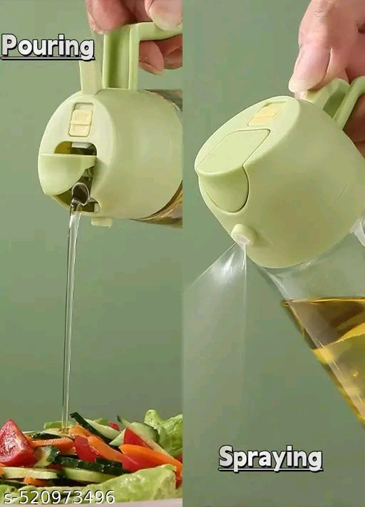 Oil dispenser and sprayer bottle