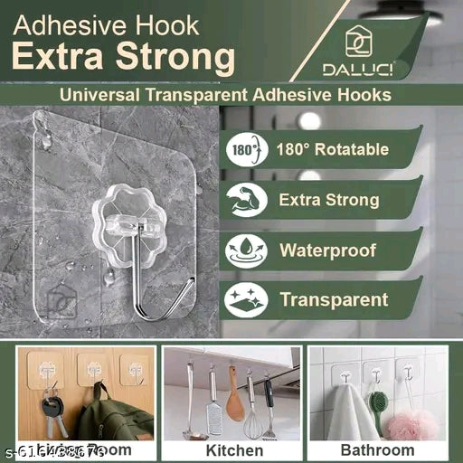 Self adhesive wall hooks 30 packs