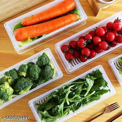 Fridge storage containers pack of 6
