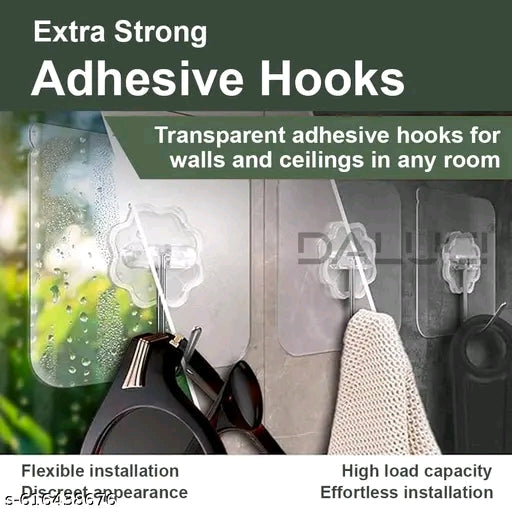Self adhesive wall hooks 30 packs