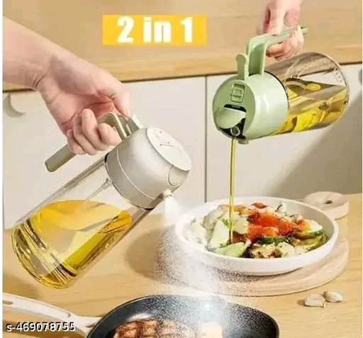 Oil dispenser and sprayer bottle