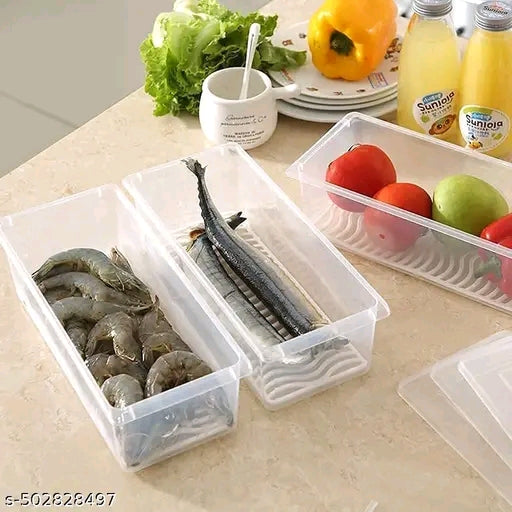 Fridge storage containers pack of 6