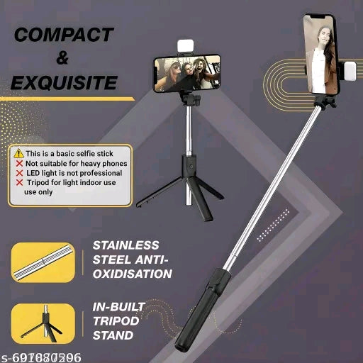 2 in 1 selfie stick